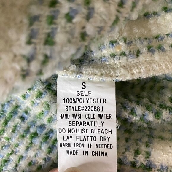 Blue B Collections Brushed Plaid Shacket in Frasier Fir Green‎ Sz S Cozy Outdoor - Picture 6 of 6